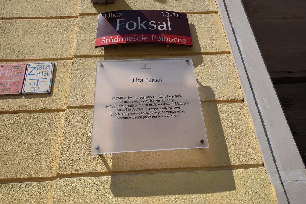 Elegant Apartment Foksal Varsó Kültér fotó